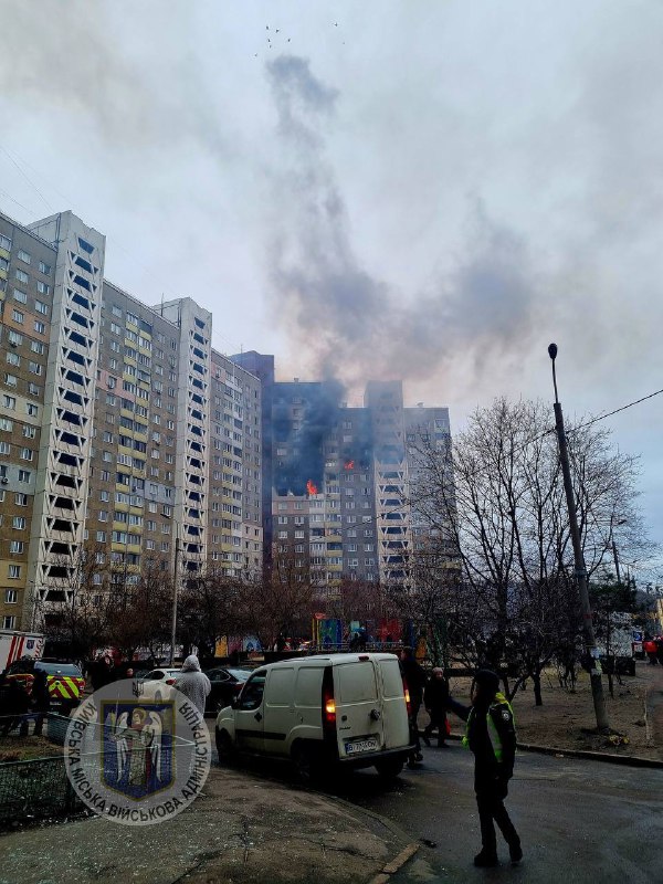 مقتل 3 أشخاص وإصابة 16 آخرين كحصيلة أولية للقصف الصاروخي الروسي على كييف