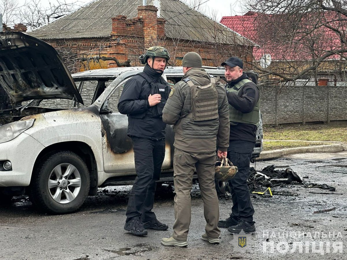 Deputy of the mayor of Nikopol was shot dead in his vehicle this morning, possible criminal motive