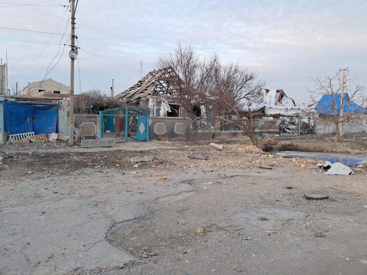 1 personne blessée à la suite d'un bombardement russe à Beryslav, dans la région de Kherson