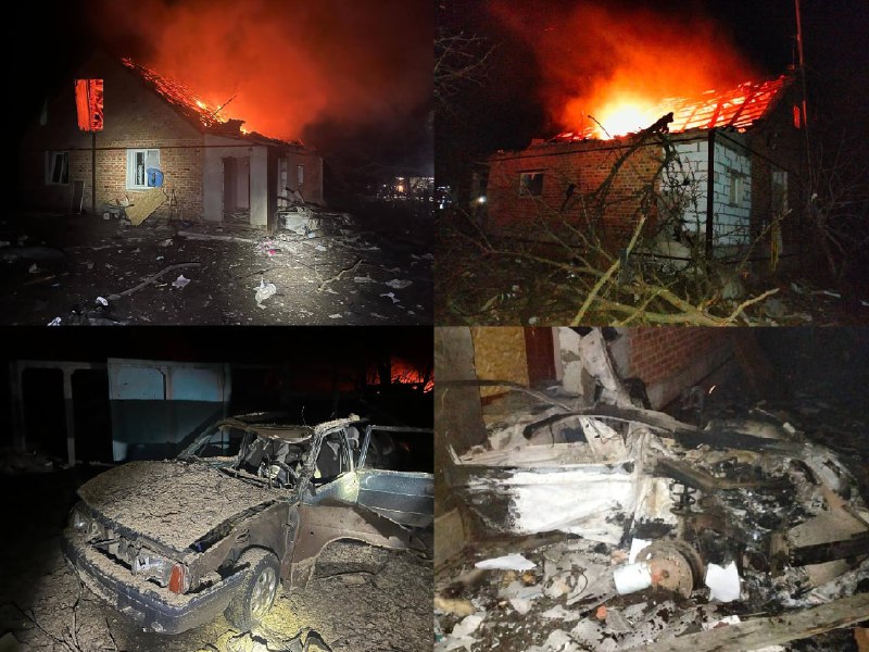 مقتل 3 أشخاص وإصابة آخر نتيجة قصف الطيران الروسي على قرية تشورن بإقليم خاركيف