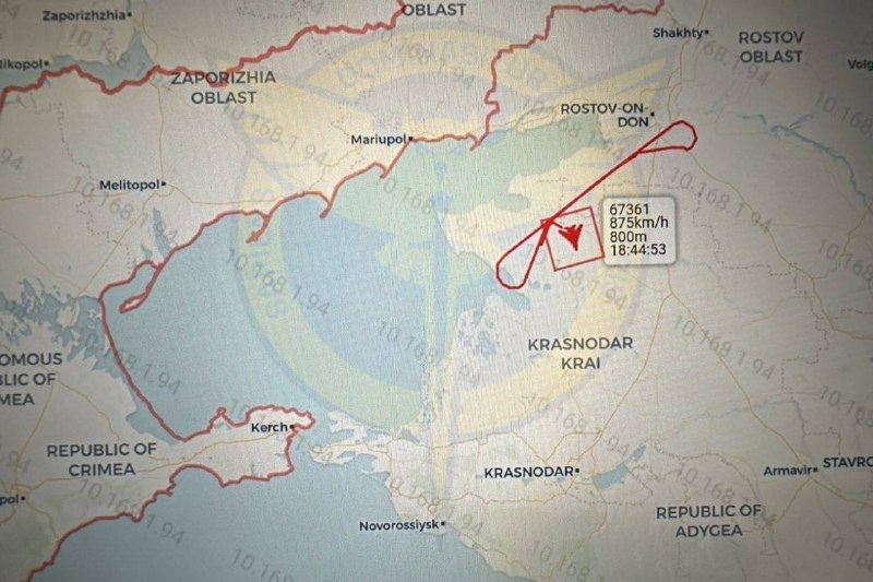 Военная разведка Украины: над Краснодарским краем сбит А-50У, стоимость оценивается в 350 миллионов долларов