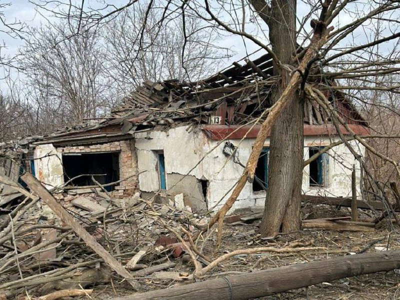 Una persona muerta como resultado del bombardeo ruso en Netaylove, en la región de Donetsk