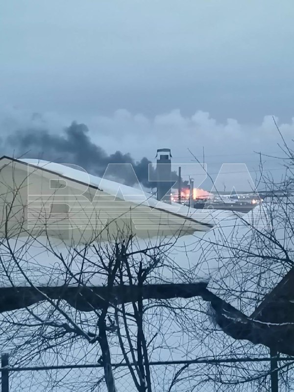 A drone attacked a Lukoil oil depot in the Nizhny Novgorod region