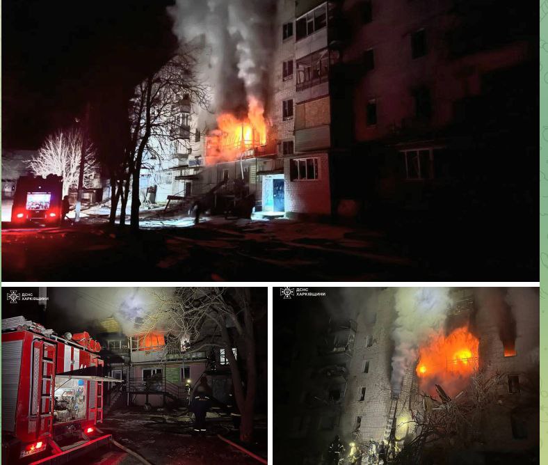 La aviación rusa lanzó una bomba aérea guiada contra una casa residencial en Kupiansk