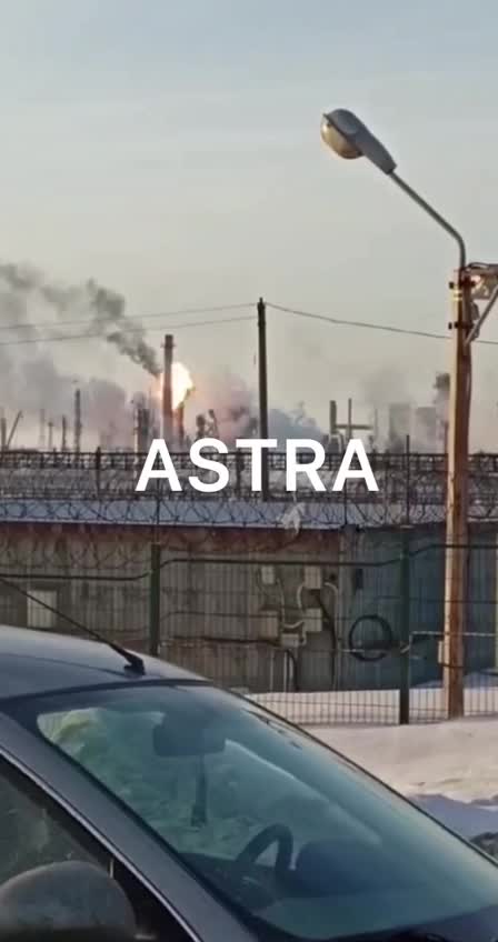 Fire at Ryazan refinery after drones attack