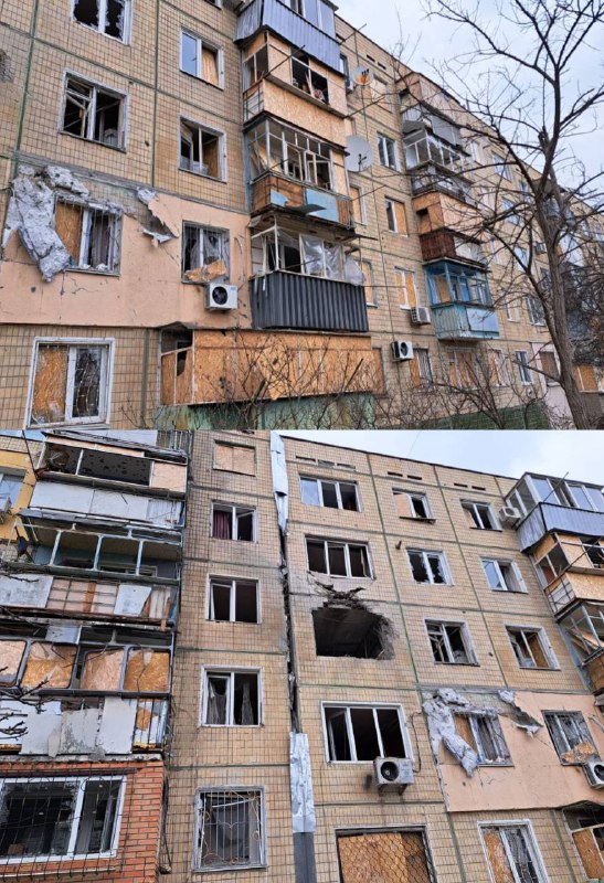 5 Personen wurden durch russischen Beschuss in Nikopol verletzt