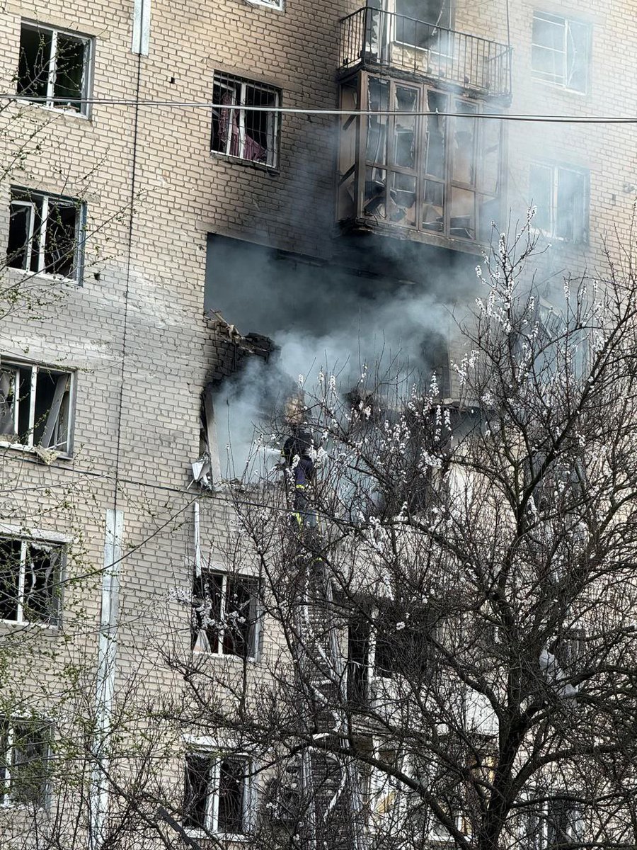 Heridos como consecuencia del bombardeo ruso en Selydove, en la región de Donetsk