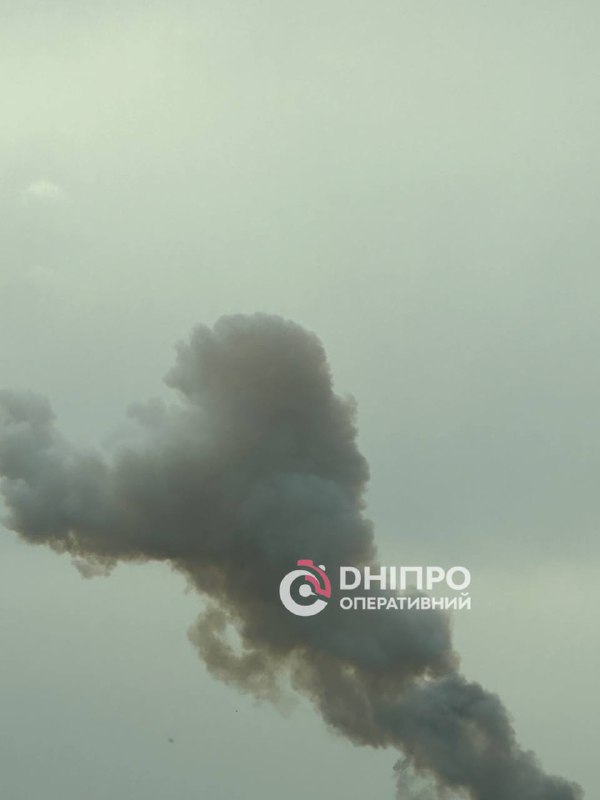 Se registraron explosiones en Dnipro