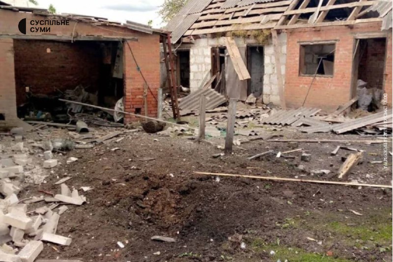 В результате обстрела в поселке Шалыгино Сумской области ранены два человека