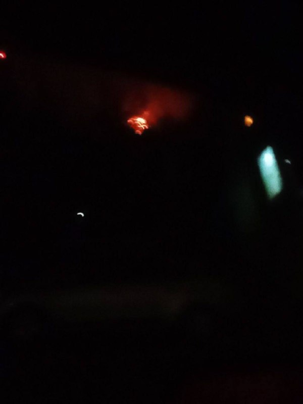 Brand in der Raffinerie in Rjasan infolge eines Drohnenangriffs