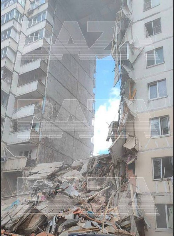 At least 5 person wounded as result of building collapse in Belgorod