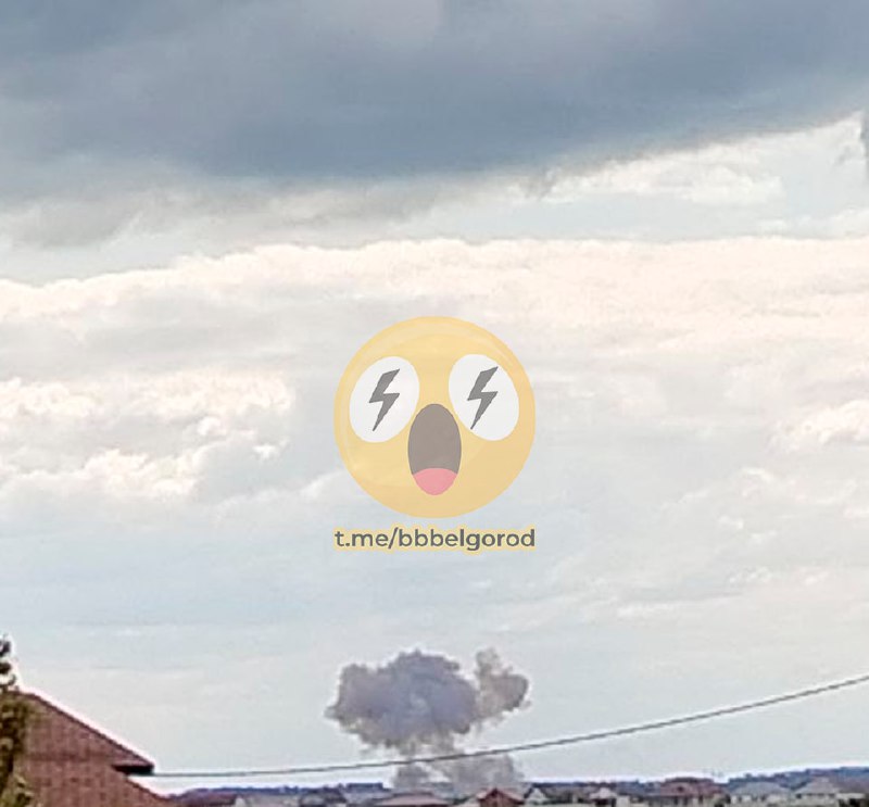 Big explosion near Streletskoye of Belgorod region