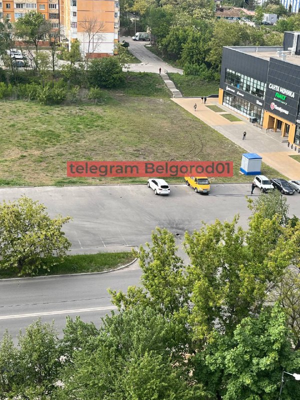Explosions were reported in Belgorod