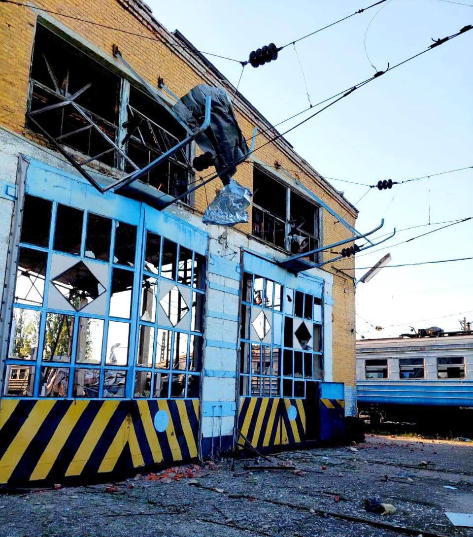 Russian army attacked railway infrastructure in Kharkiv region overnight