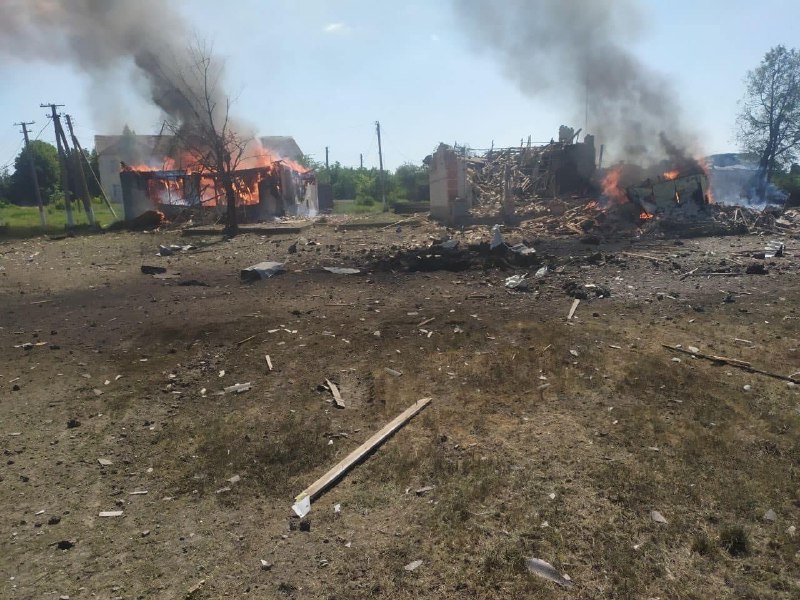 1 person wounded as result of Russian airstrike in Yurchenkove of Kharkiv region
