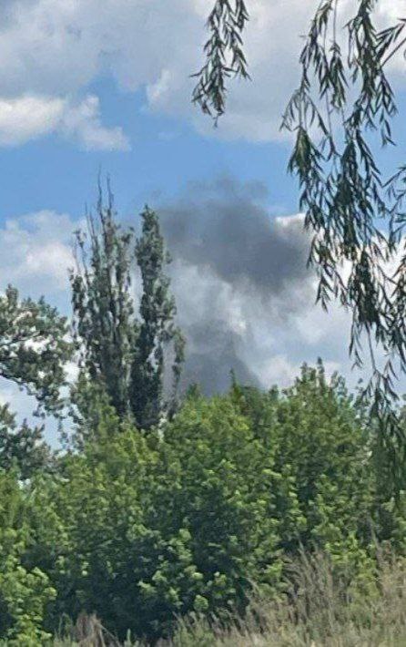 Explosions and fire reported in Kostiantynivka