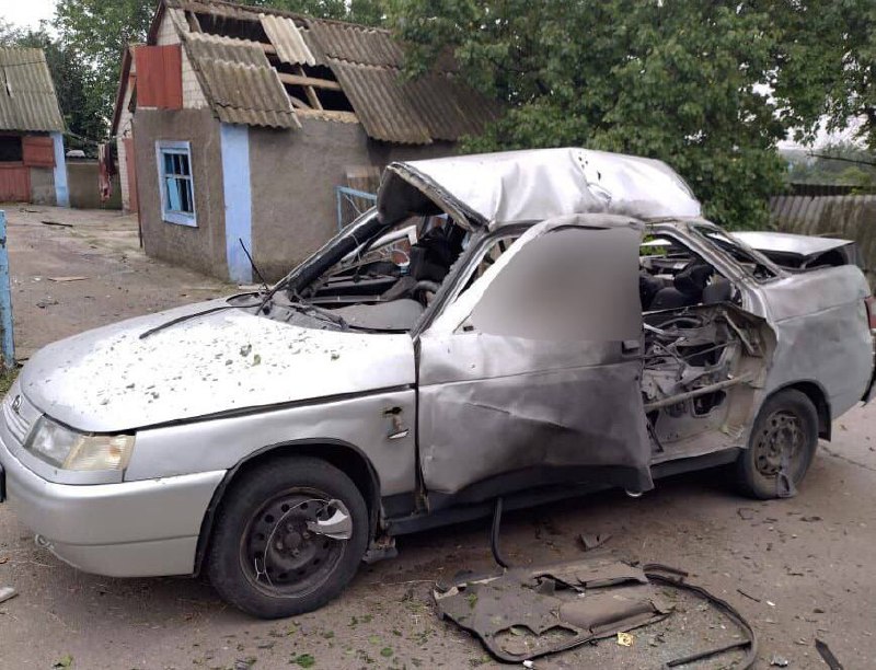 1 person killed as result of a drone strike in Osokorivka village of Kherson region