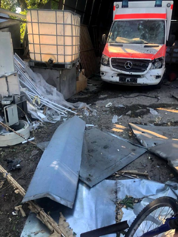 Hospital in Kherson was shelled with MLRS