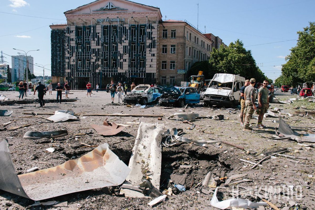 37 Verletzte bei russischen Luftangriffen in Charkiw