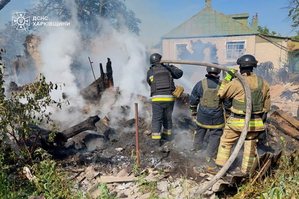 4 людини поранені внаслідок обстрілів росіянами села Глушківка та міста Куп'янськ Харківської області