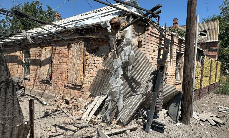 Aujourd'hui, une personne a été blessée suite aux attaques russes dans la région de Nikopol