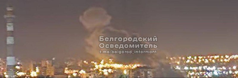 Explosions were reported in Belgorod