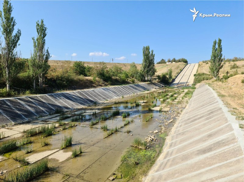 З Білогірського водосховища припинено скидання води через його сильне обміління