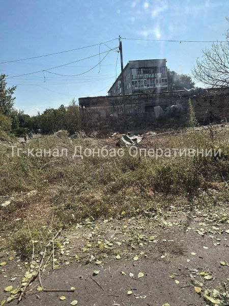 Rus bombardımanı sonucu Donetsk bölgesinin Kostiantynivka'sında hasar