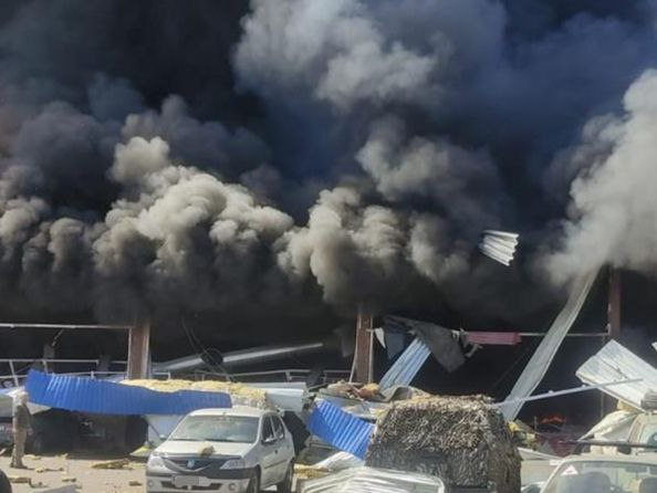 Dos personas murieron y al menos 17 resultaron heridas como resultado de un bombardeo ruso en una tienda de comestibles en Kostiantynivka, en la región de Donetsk