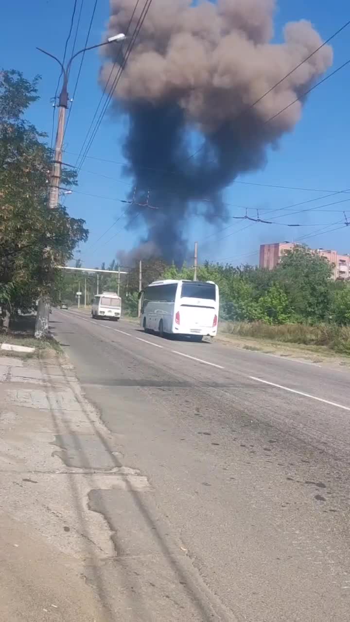 В Горловке произошел мощный взрыв