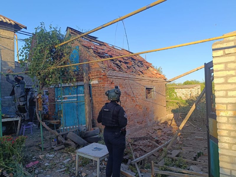 Une personne tuée et une autre blessée à la suite d'un bombardement russe à Kostiantynivka aujourd'hui, une autre personne a également été tuée à Toretsk