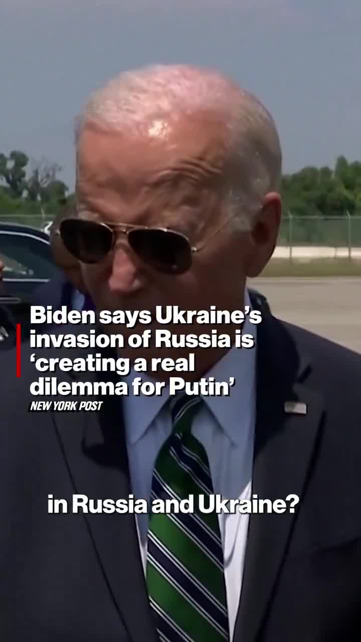 Biden dice que la invasión de Rusia por parte de Ucrania está creando un verdadero dilema para Putin y Estados Unidos está en contacto constante con Kyiv