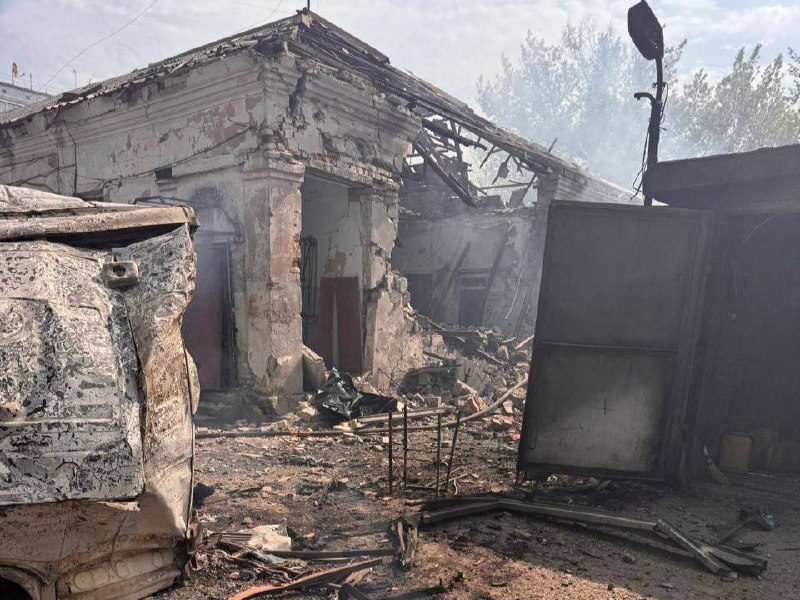 Au moins 5 blessés suite à un bombardement à Kourakhove