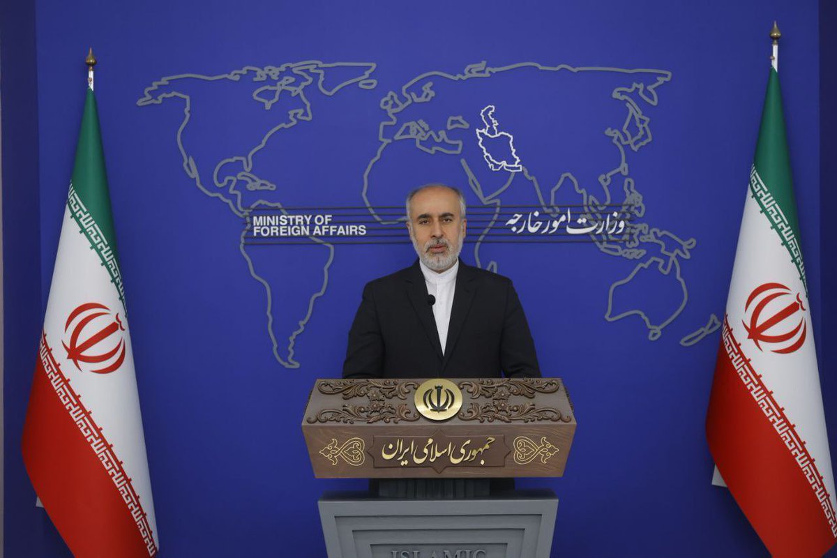 Iran’s Foreign Ministry spokesman denied the claim on presence of an Iranian military officer in Ukraine to train Russian forces as “baseless”, adding that “these baseless claims are made based on specific political motivations and contradict Iran's approach”