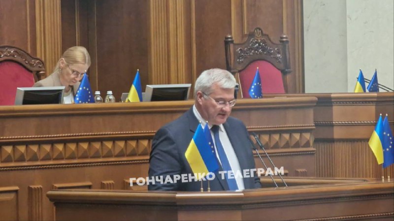 Le Parlement ukrainien a nommé Andrii Sybiga au poste de ministre des Affaires étrangères de l'Ukraine