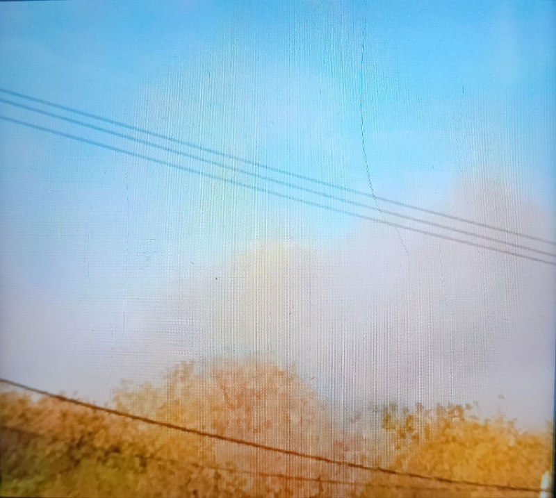 El incendio en Nikolsky es visible desde Belgorod