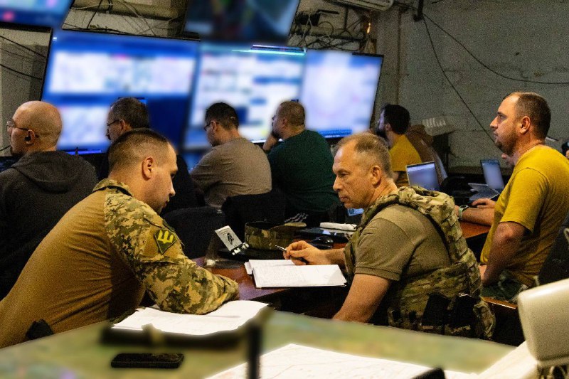 Le commandant en chef des forces armées ukrainiennes a visité les lignes de front dans l'une des directions