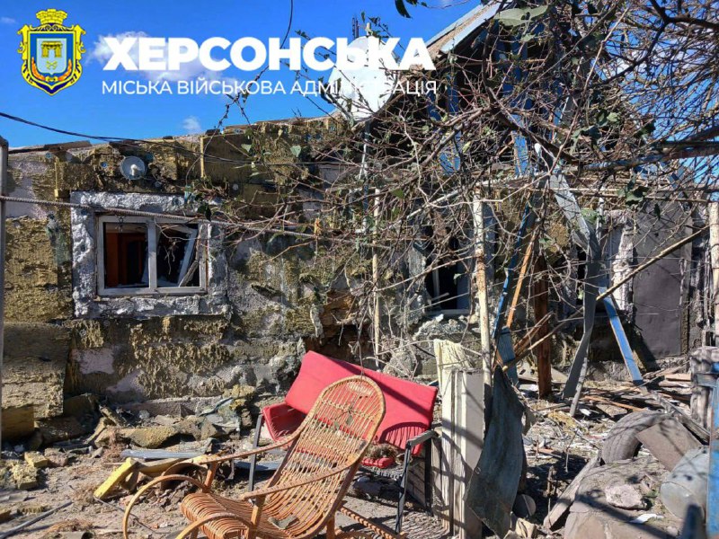 Una persona resultó herida por un bombardeo en Zelenivka, región de Kherson