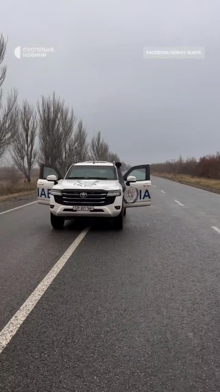 Drone had attacked IAEA vehicle on the way to Zaporizhzhia NPP