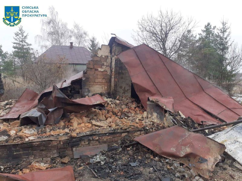 2 person killed as result of Russian airstrike in Bilovody village of Sumy region