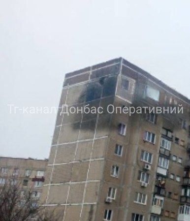 Russian shelling targeted residential houses in Lazurny district in Pokrovsk