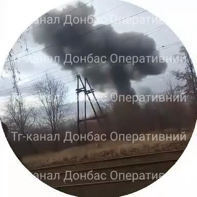 Smoke is rising in Druzhkivka after explosions