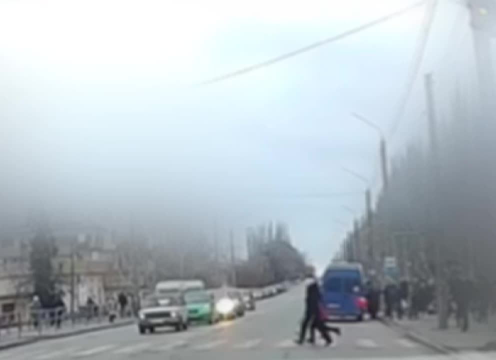 Video of airstrikes on Zaporizhzhia