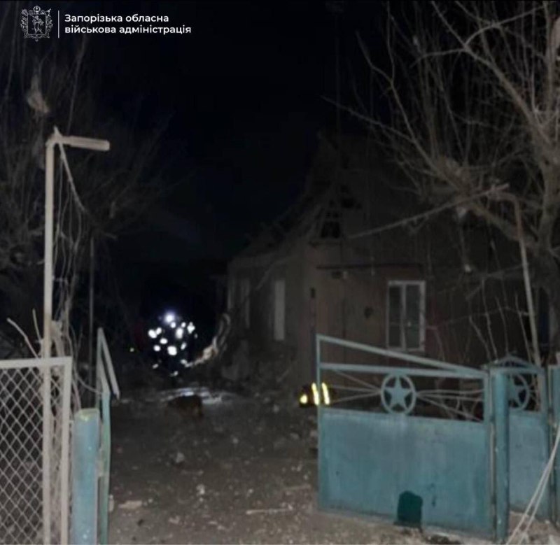 2 people were killed as result of an airstrike in Stepnohirsk of Zaporizhzhia region