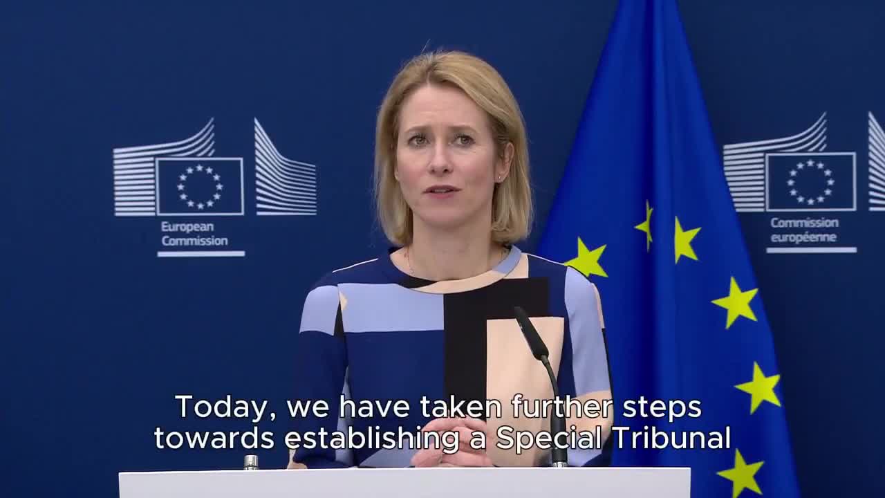 EU High Representative for Foreign Affairs and Security Policy: Unpunished crimes only encourage new atrocities. Today we have taken an important step towards establishing a Special Tribunal for the crime of aggression against Ukraine. This is a signal to the world that no one from Russia’s leadership is untouchable