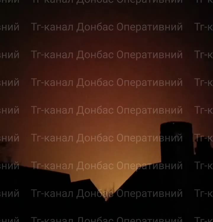 Drones have attacked Kramatorsk overnight, causing fires