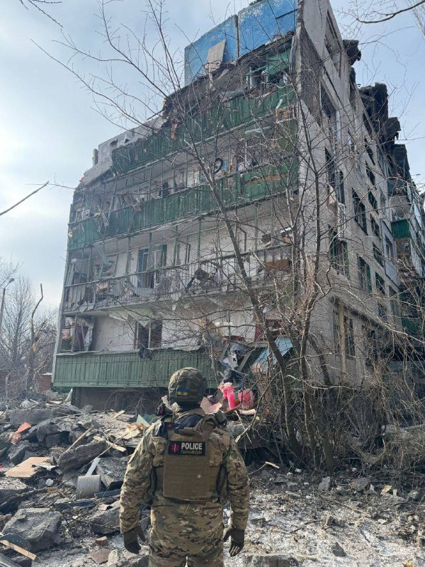 2 person killed, 4 wounded as result of Russian airstrikes in Kostiantynivka today