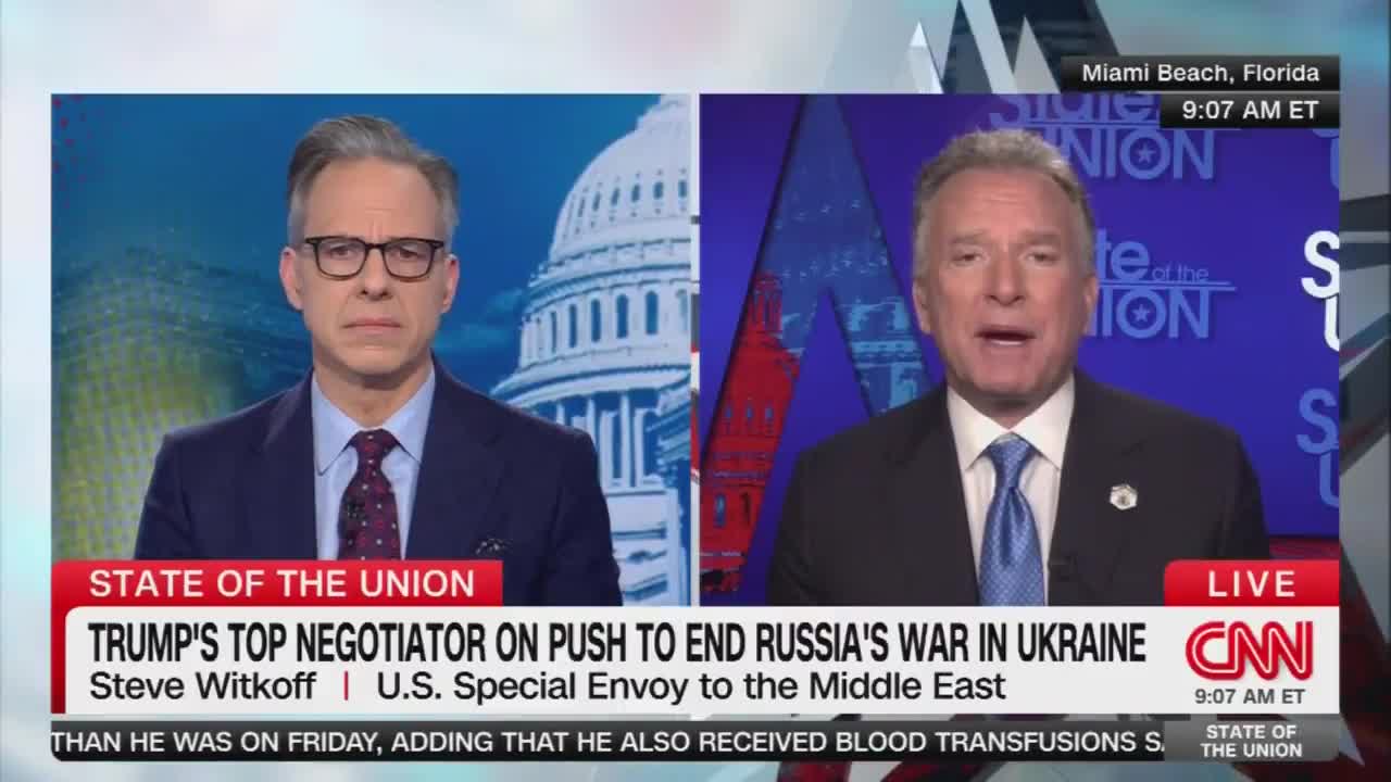 Witkoff: The war didn't need to happen. It was provoked. It doesn't necessarily mean it was provoked by the Russians. There were all kinds of conversations back then about Ukraine joining NATO. That didn't need to happen. It basically became a threat to the Russians.