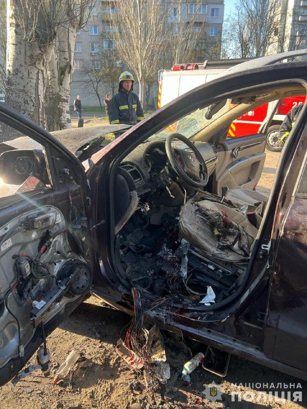 Official in Dnipro city Yuryi Fedyk, wounded in a vehicle explosion this morning has succumbed of his wounds in a hospital