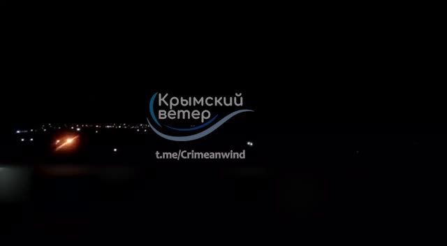 ПВО работало в Керчи, оккупирован Крым